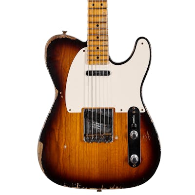 Fender Custom Shop '52 Telecaster in 2-Tone Sunburst Heavy Relic